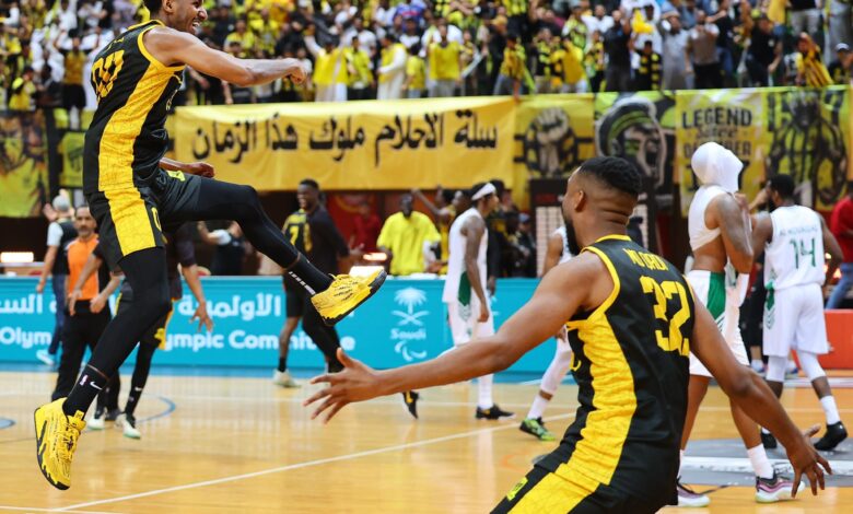 مباشر مشاهدة مباراة سلة الاتحاد والقادسية في نصف نهائي وصل